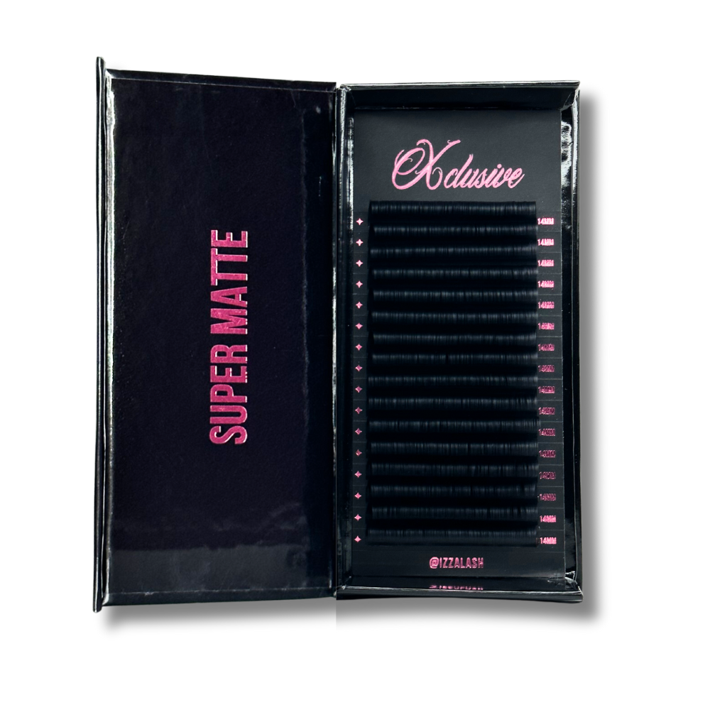 XCLUSIVE VELVET BLACK LASHES – izzalash