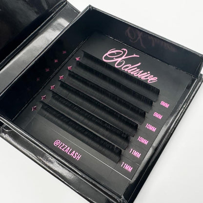 XCLUSIVE VELVET BLACK LASHES